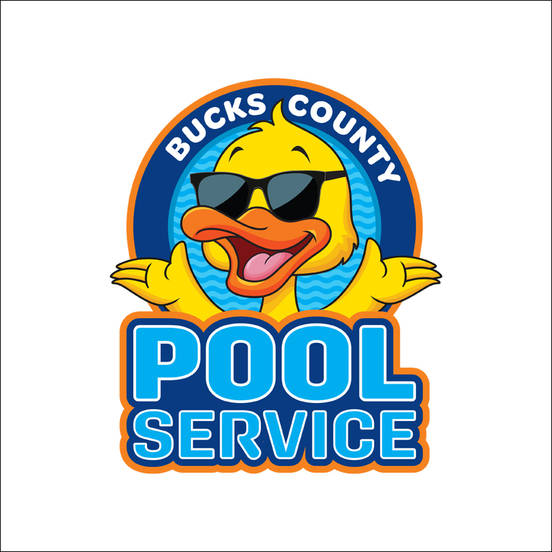 Bucks County Pool Service Logo Design